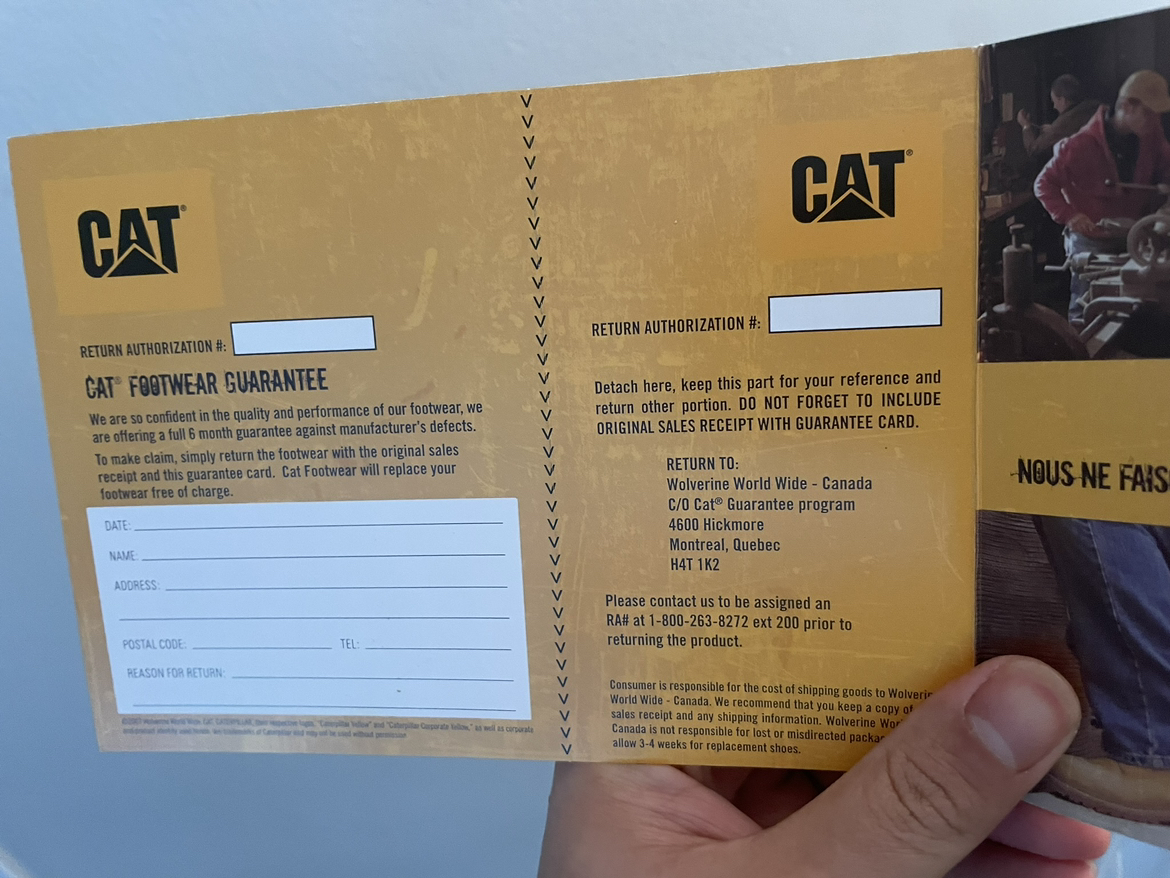 CAT Men’s Size 11 Steel Toe Work Boots image indicator(4)