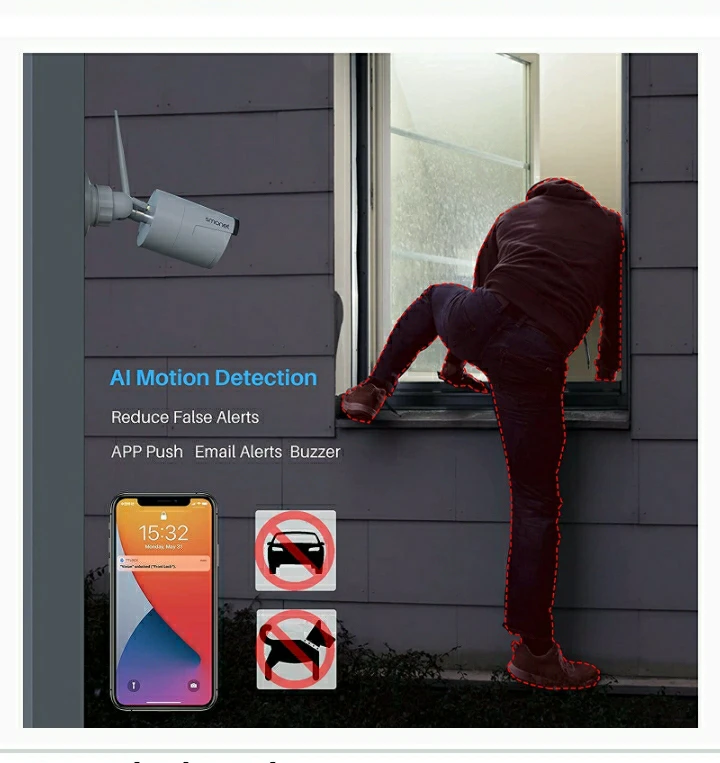 HD SECURITY CAMERA SYSTEM - photo 4