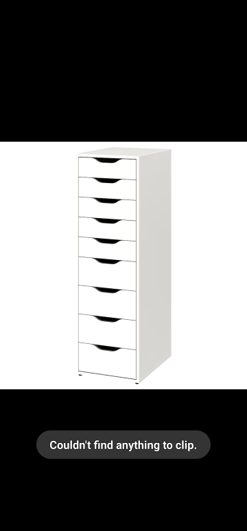 9 draws dresser