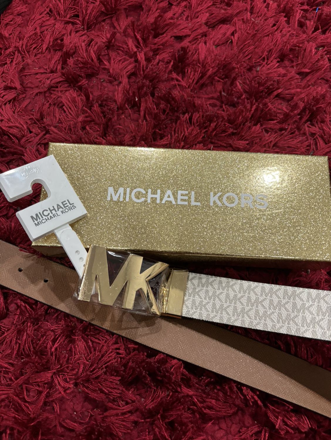 Michael Kors logo Belt New image indicator(5)