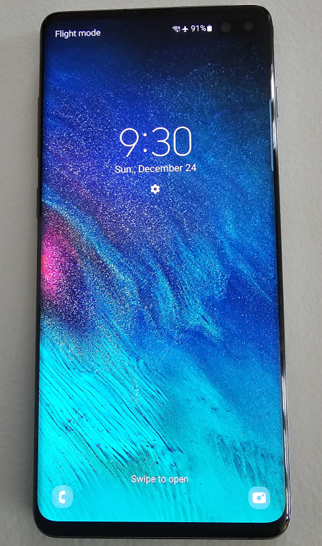 Samsung S10 plus-Black 128 GB unlocked