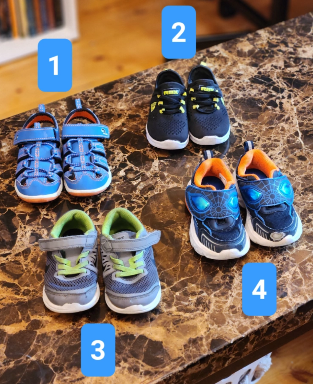 Boy / Toddler Shoes (T7 & T8)