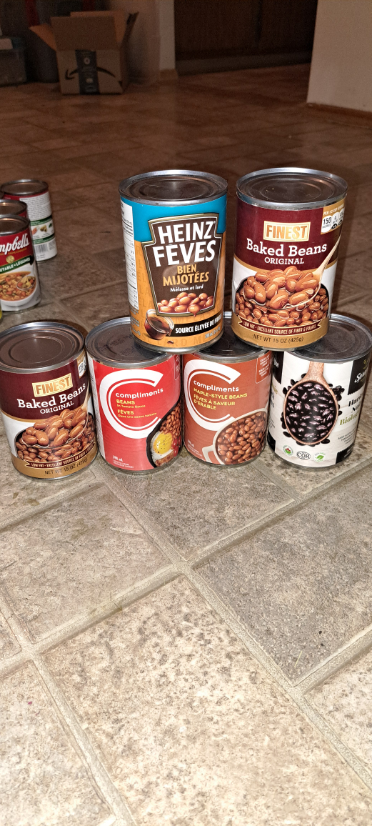 canned beans
