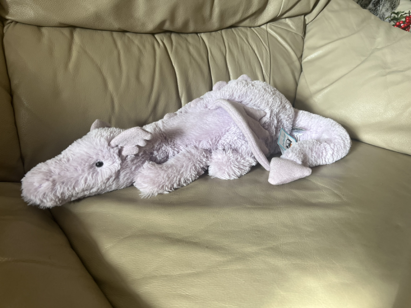 Jellycat Medium Lavender Dragon