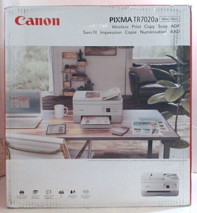 Canon PIXMA TR7020a All-in-One Wireless Color Inkjet Printer