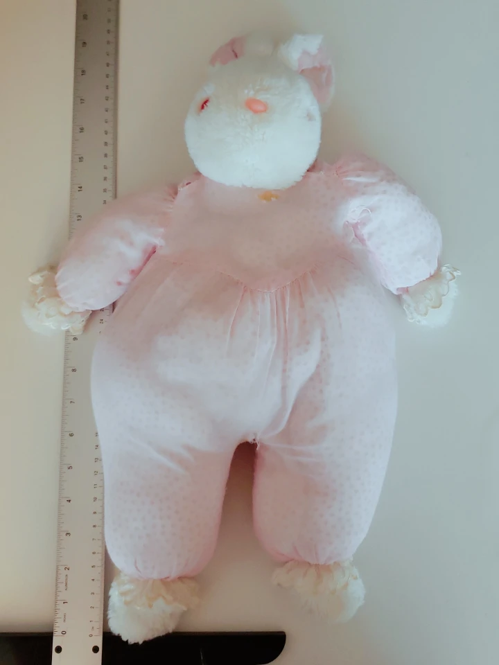 Vintage rabbit doll thumbnail