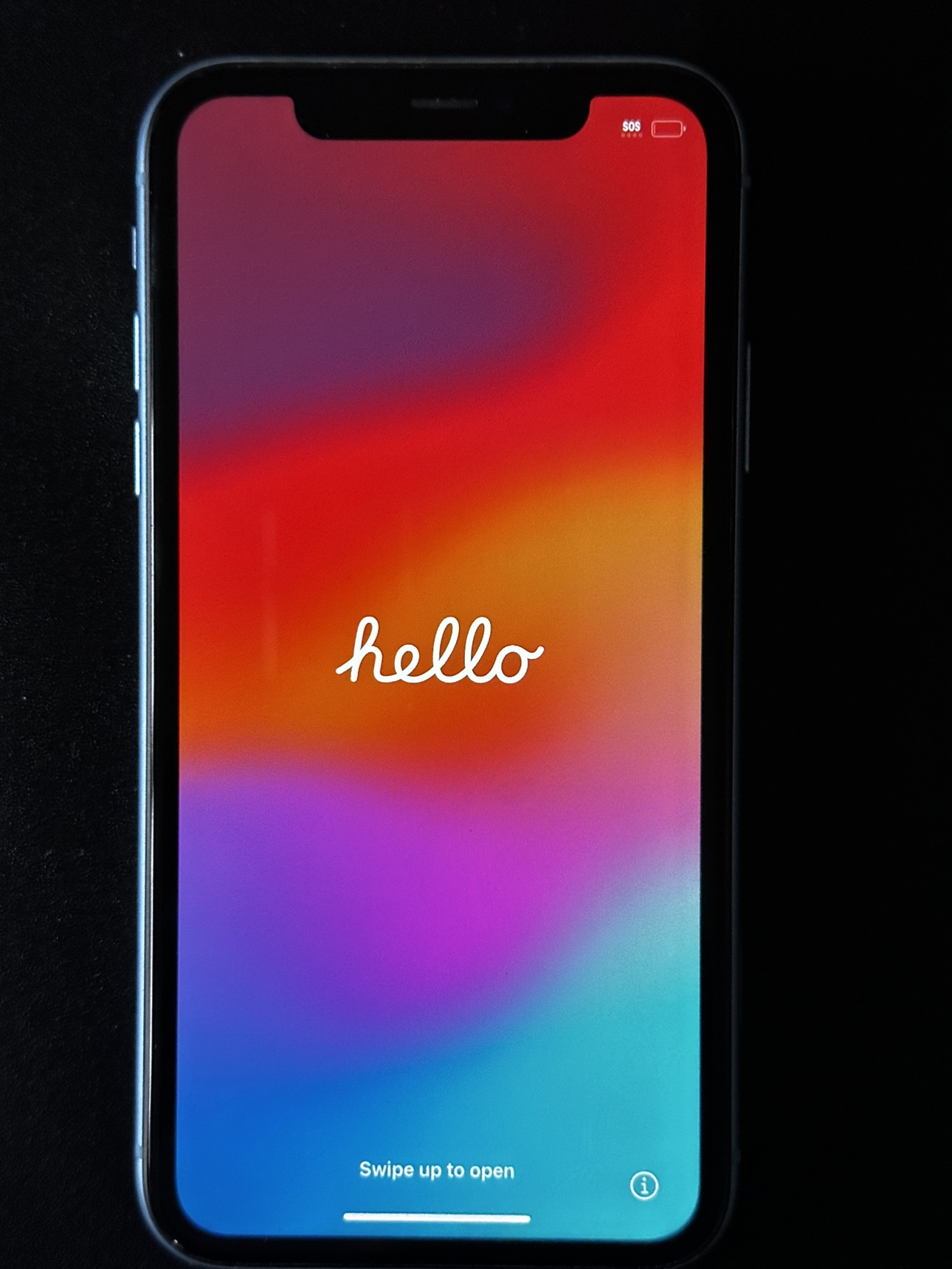 iPhone XR Blue