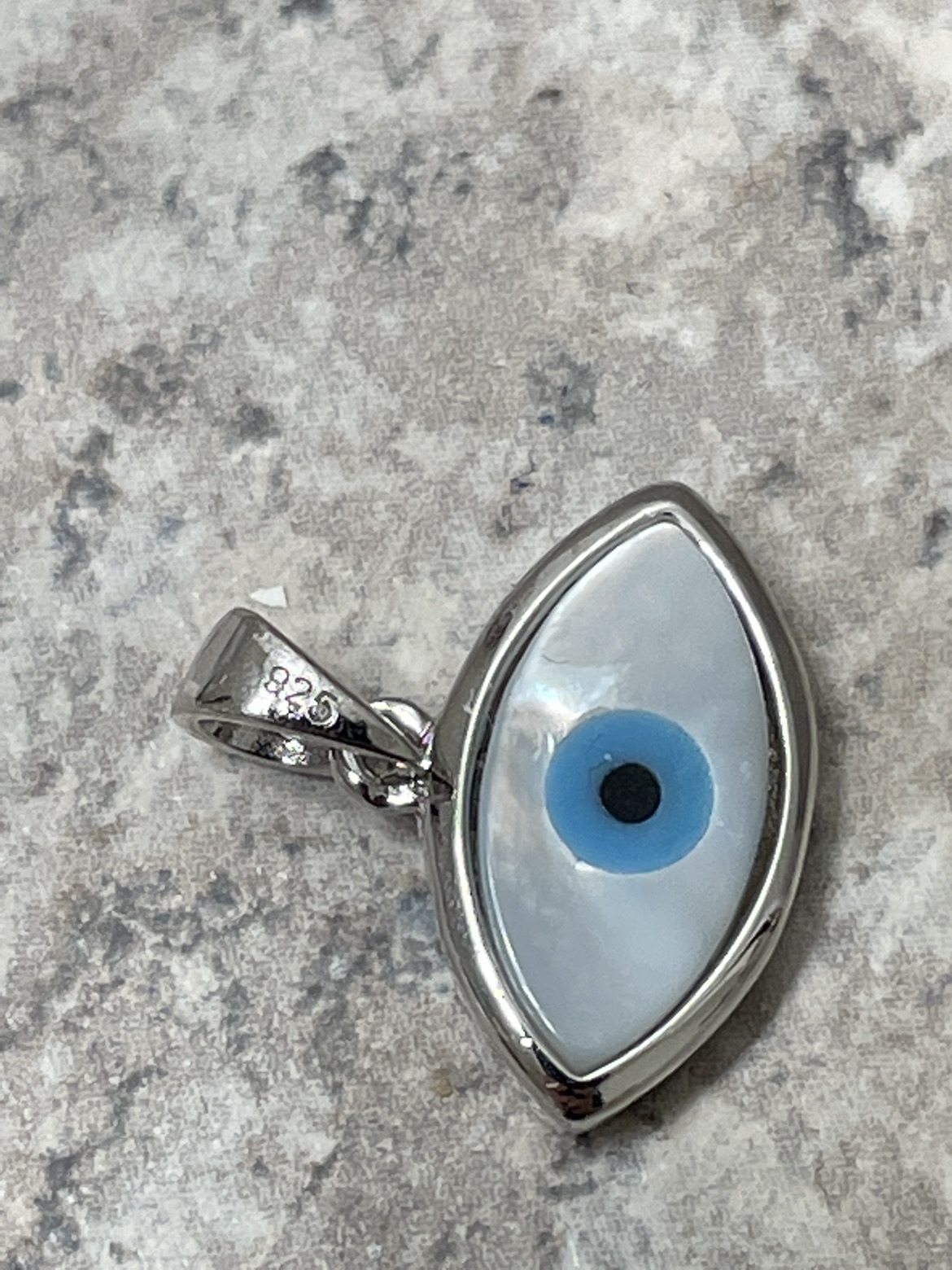 Eye 925 Sterling Silver Pendant - Double Sided 🎁 - photo 4