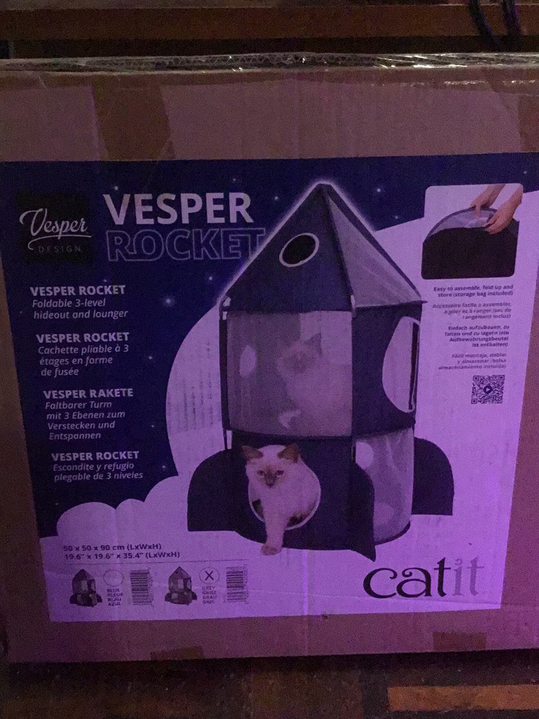 Cat Vesper Rocket - Grey image indicator(2)