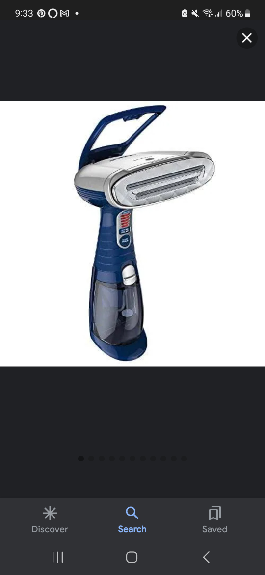 Conair GS38 Turbo ExtremeSteam Handheld Fabric Steamer thumbnail
