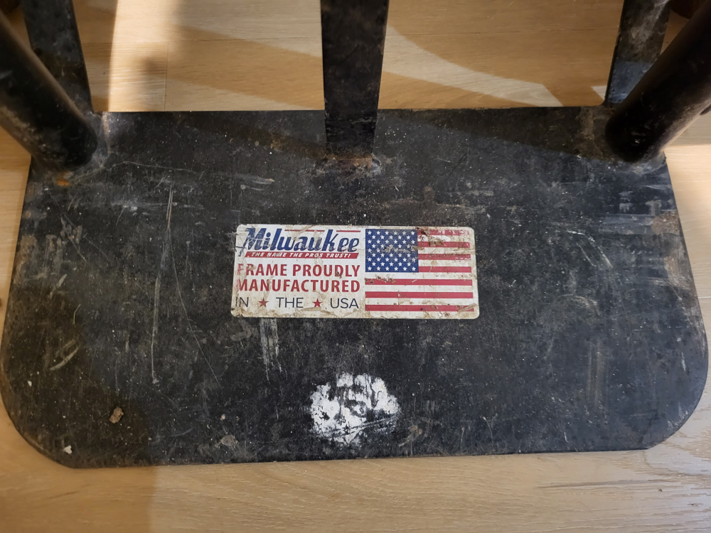 Milwaukee Dolly 800lb capacity converts to a platform cart too. - photo 3