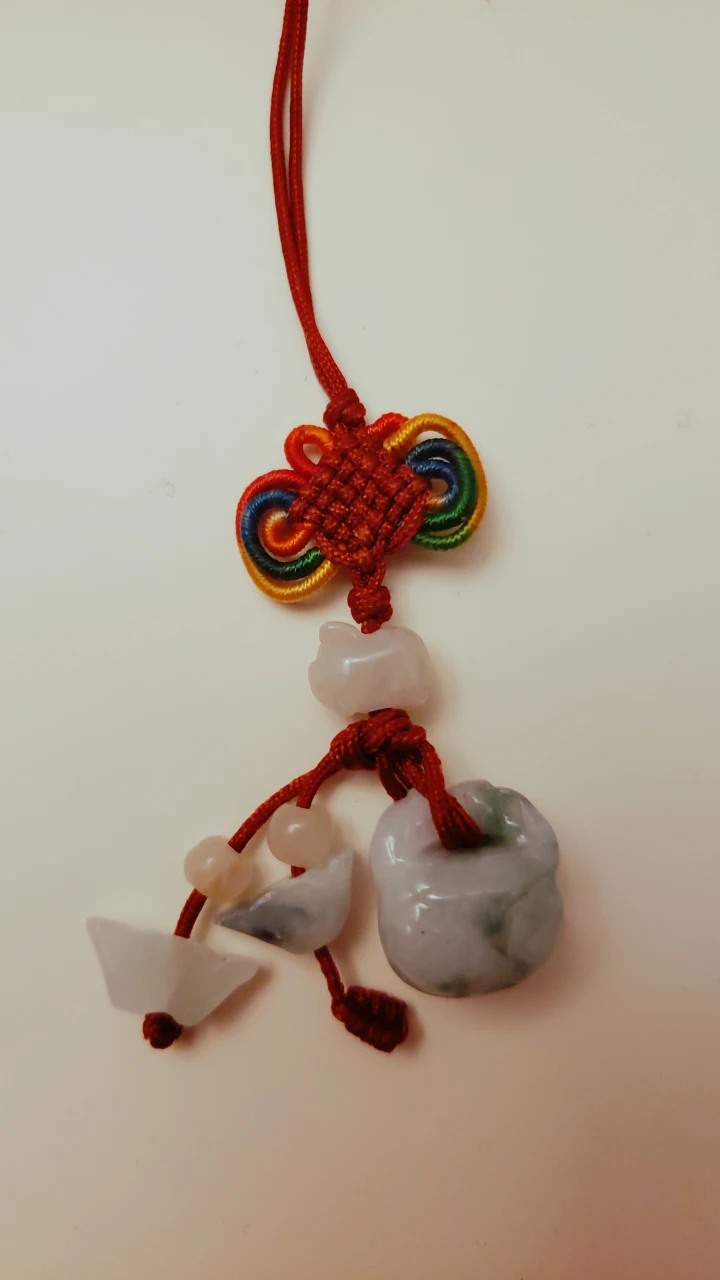 Lucky pig phone strap image indicator(2)