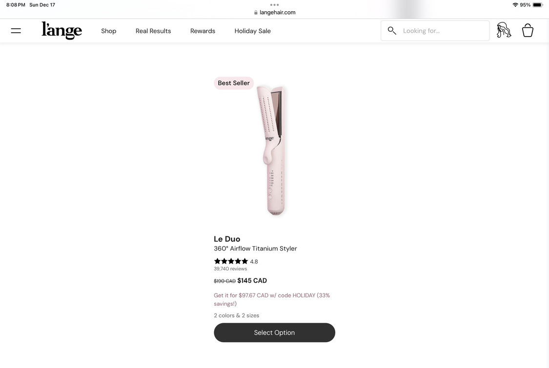 L’ange - Le Duo 360’ Airflow Styler - photo 3