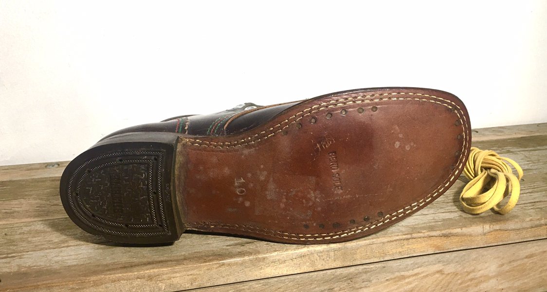 Vintage New Old Stock Leather Workboots image indicator(4)