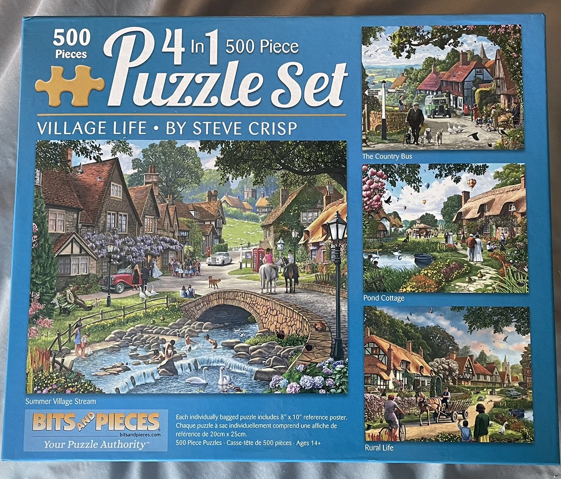4 in 1 puzzle set