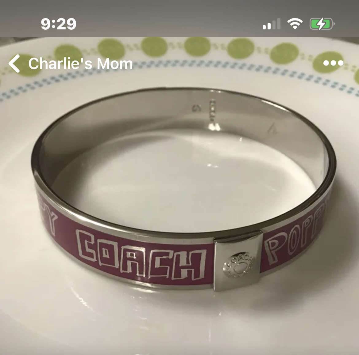 ✨✨Coach Poppy Bangle Bracelet image indicator(4)