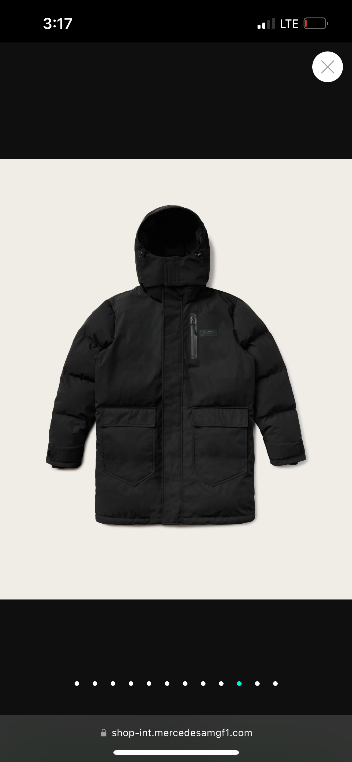 Mercedes AMG Petronas Men’s Ultimate Coat - large image indicator(2)