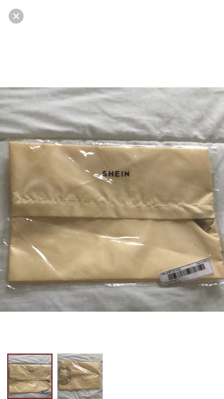 Shein satin pouch #freecycle