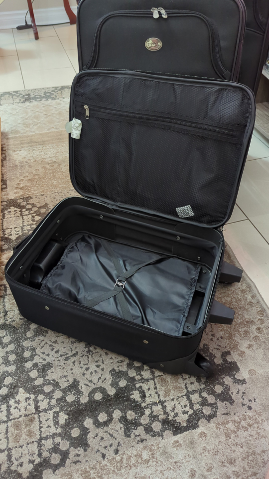 set of 3 luggages (jet stream) image indicator(3)