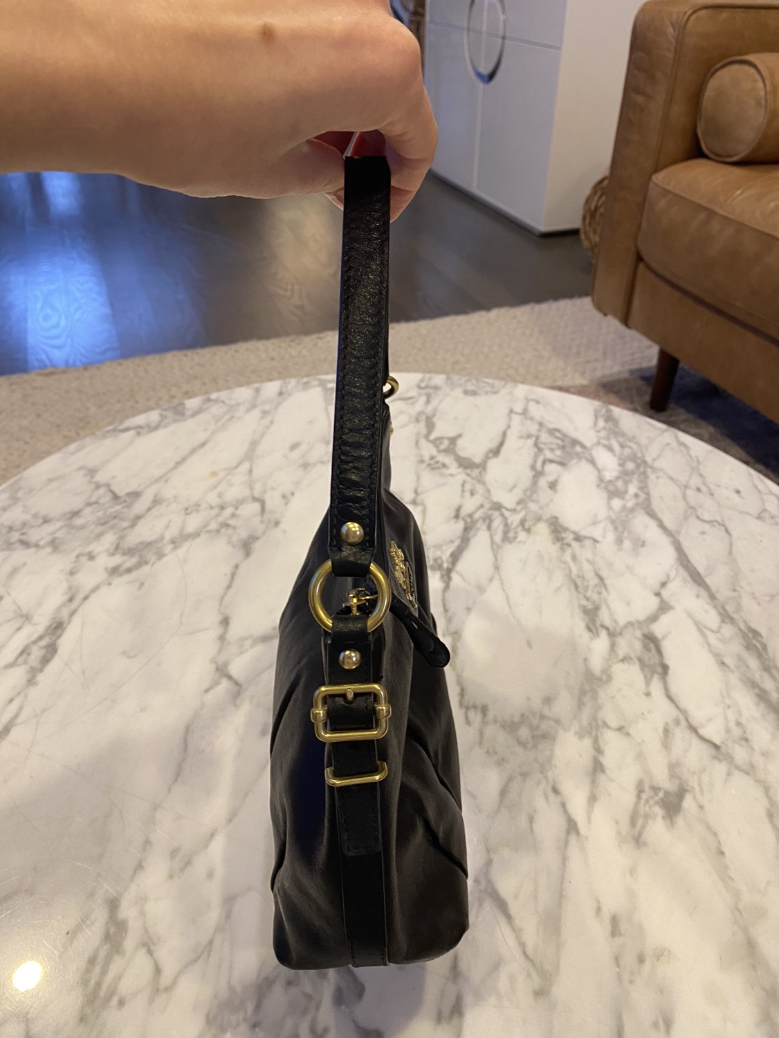 Coach shoulder bag. Black image indicator(3)