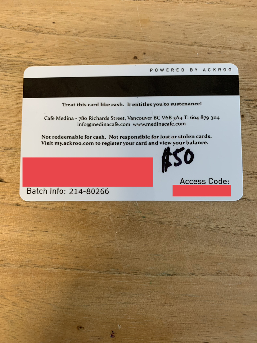 Medina Cafe $50 Gift Card for $40 - photo 2