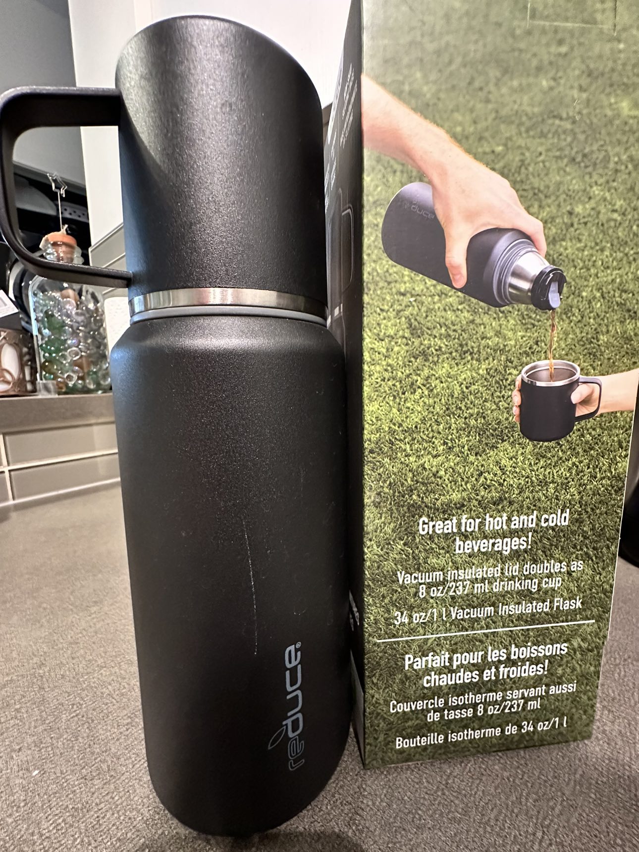 1L Insulated flask