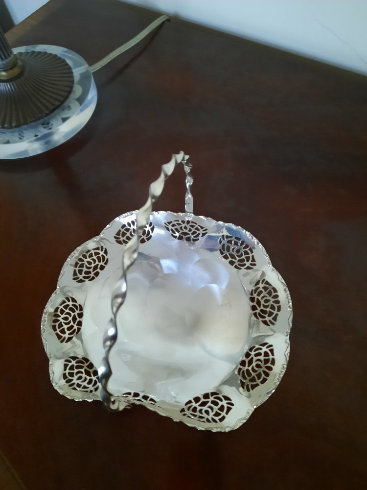 Figurene & silver candy basket #freestyle - basket free