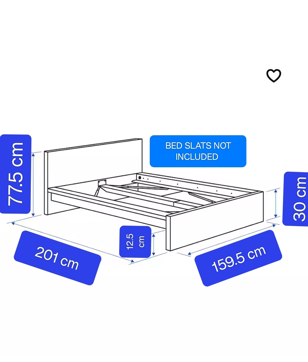 Double size bed frame w/mattress+boxspring - photo 2