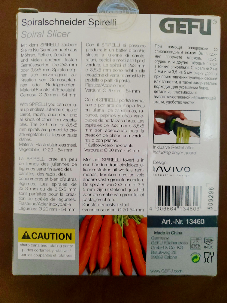 🎁 New Spiral Slicer for vegetables and fruits image indicator(2)