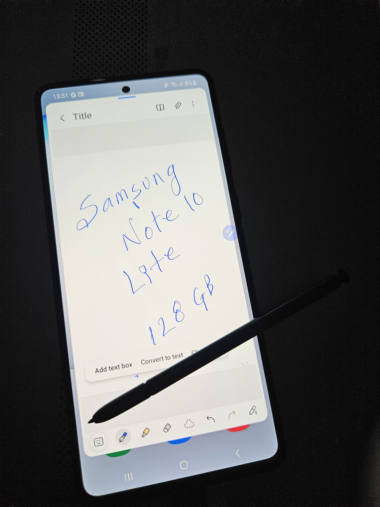 Samsung galaxy note 10 lite 128gb with S pen - photo 5