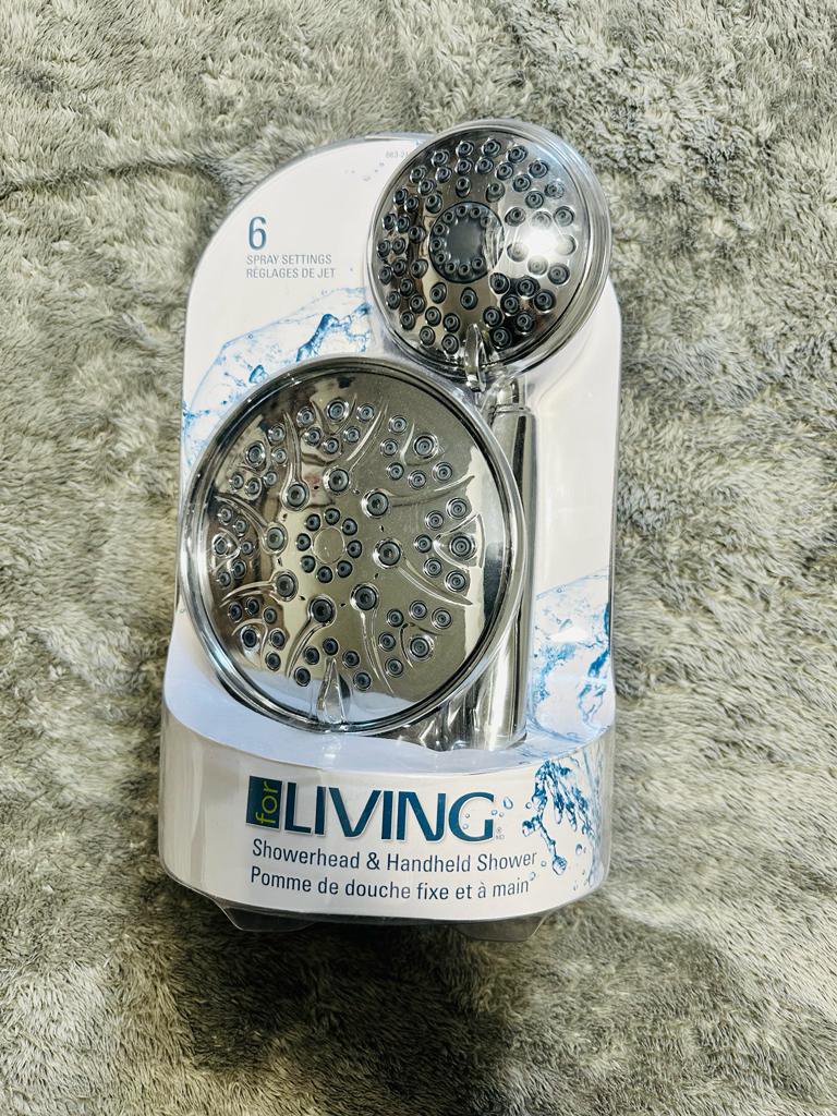 For Living Showerhead & Handheld Shower 6 spray settings - photo 2