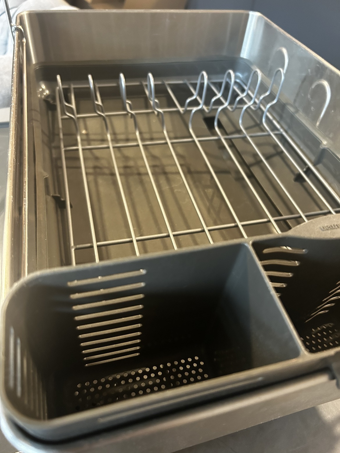 Simple Human Dish Drying Rack for Kitchen