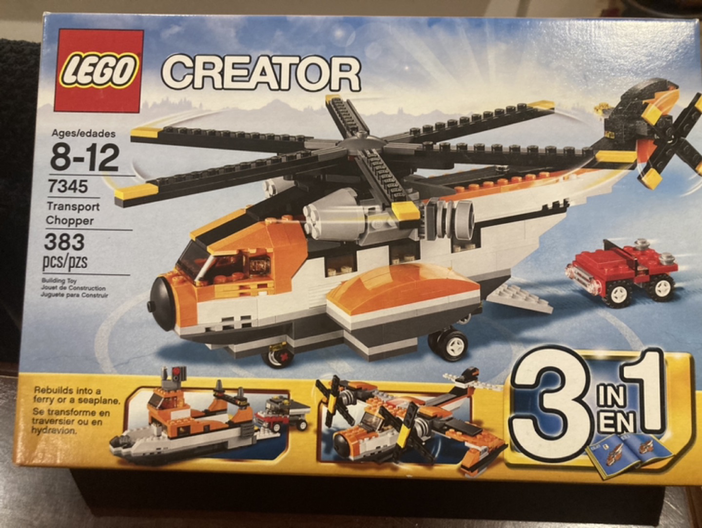 Lego Creator - 3 in 1 Transport Chopper 7345 (unopened)