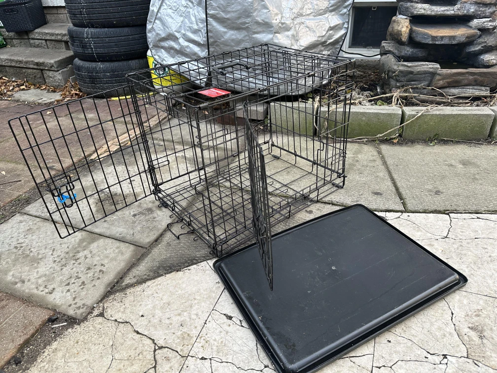 Collapsible Dog Cage Medium Size thumbnail