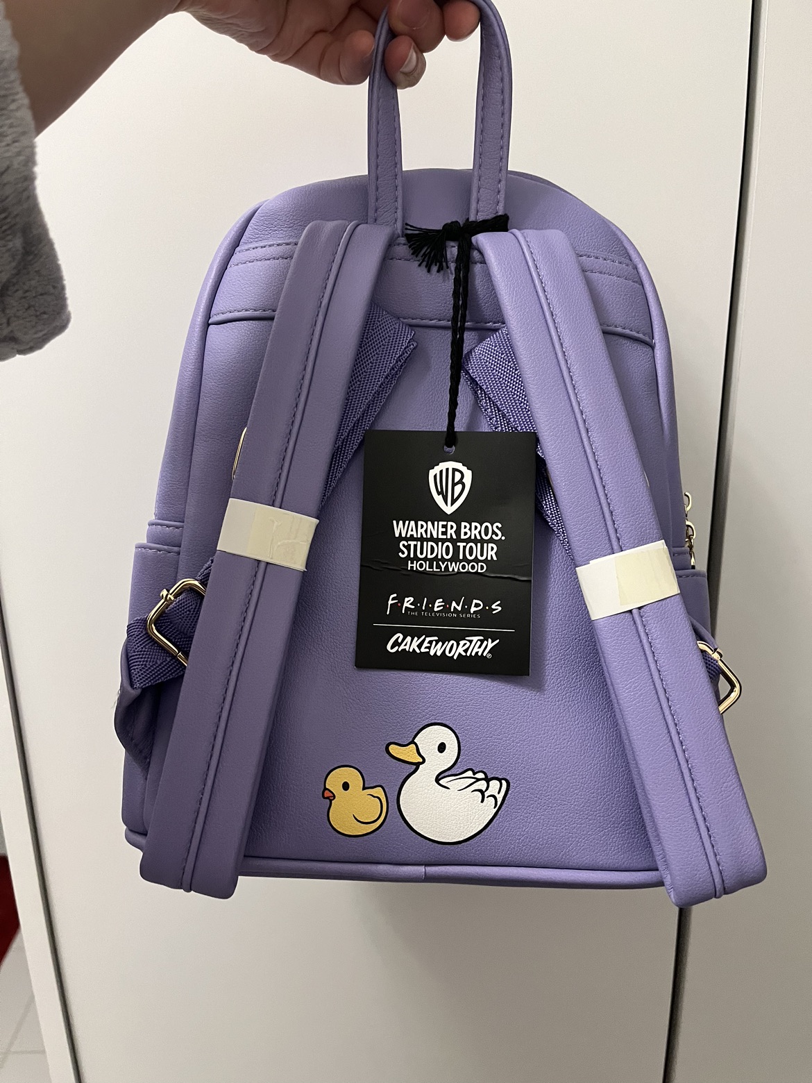 BNWT Warner Bros. Studio Tour Hollywood FRIENDS Mini Backpack image indicator(4)