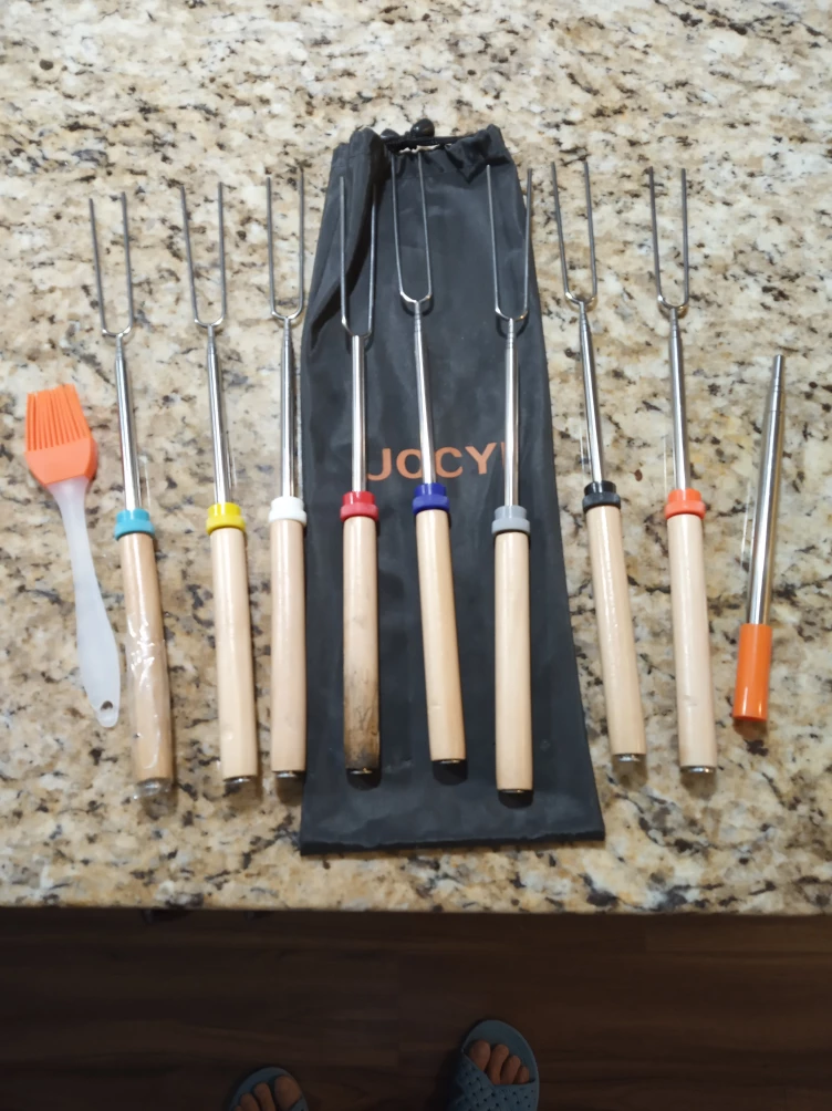 Marshmallow Roasting Sticks Set of 8