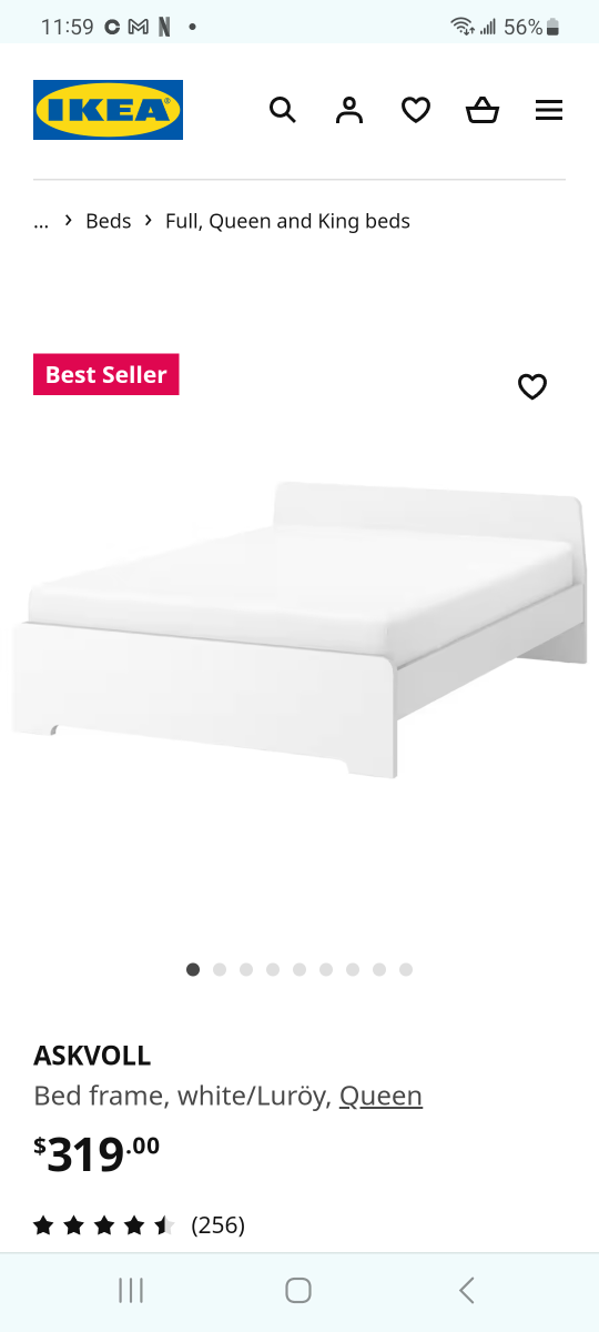 Bedframe, IKEA - photo 2