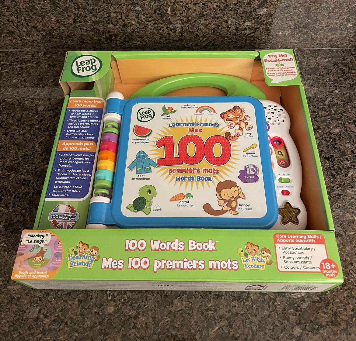 NEW Leapfrog 100 words book thumbnail