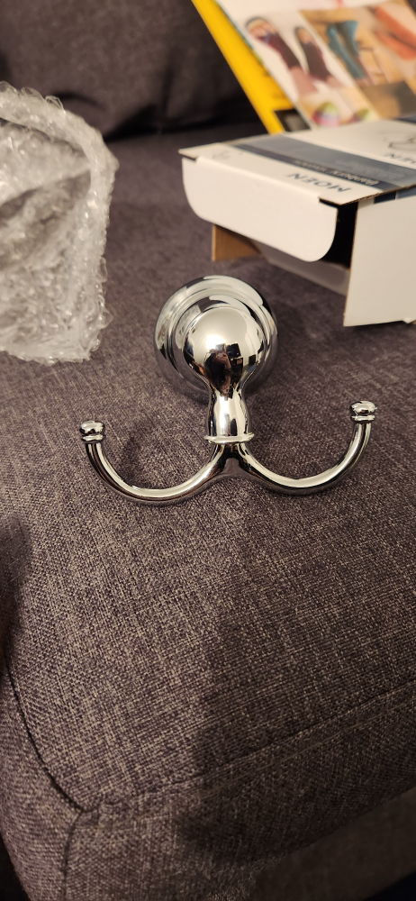 Moen chrome double robe hook - photo 2