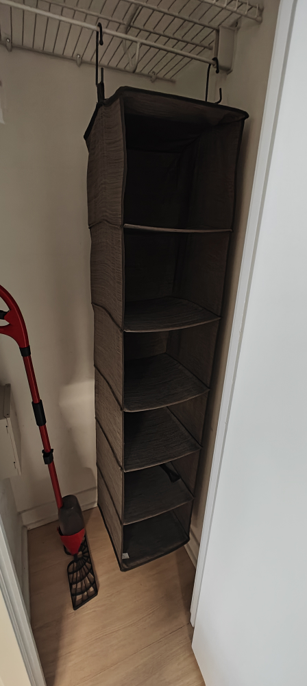 6 compartment closet organizer thumbnail
