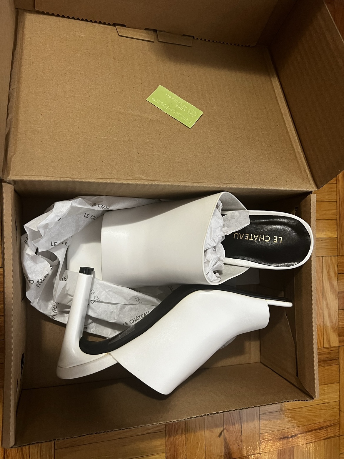 White heels