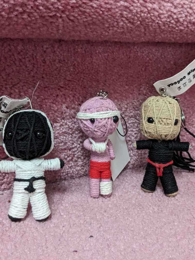 Mini doll key chain #freecycle thumbnail