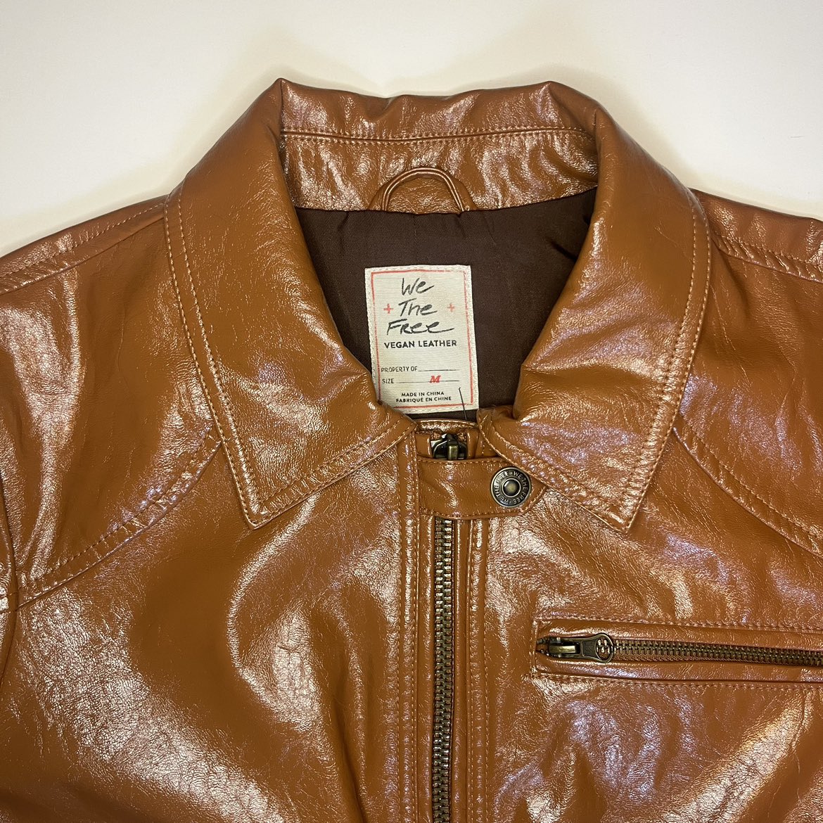 Free People Josie Vegan Leather Biker Jacket image indicator(6)
