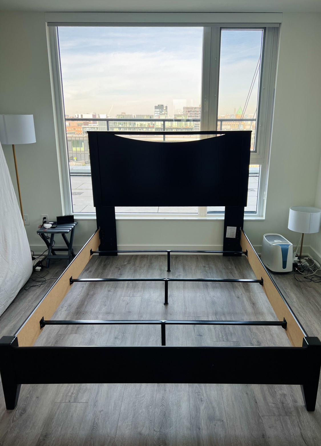 Queen Bed Frame with Boxspring