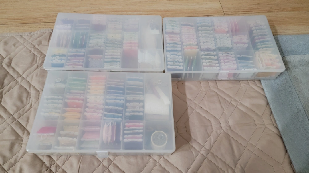 Cross stich thread / embroidery floss #freecycle