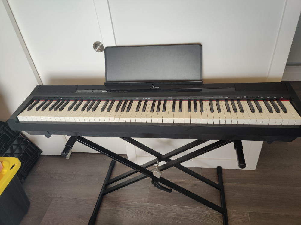 88 Keys Digital Piano + Stand + Pedal + Cover