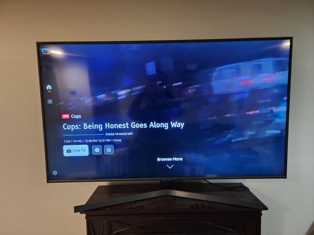 samsung 55' television thumbnail