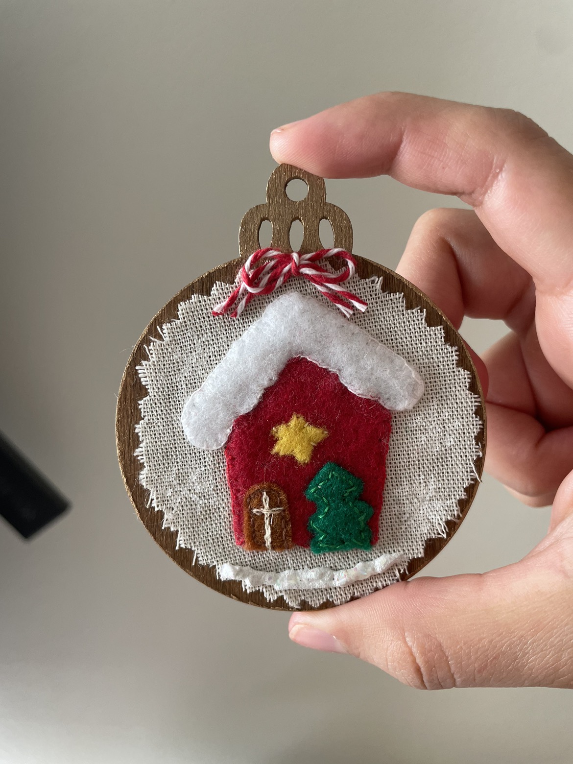 Christmas ornaments set of 6 (handmade) image indicator(3)