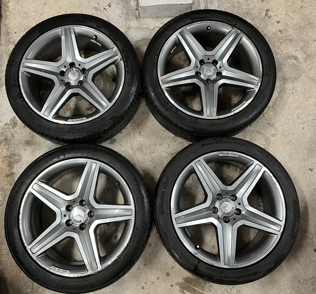 Tire Rim Mercedes Benz AMG OEM 19” - photo 2