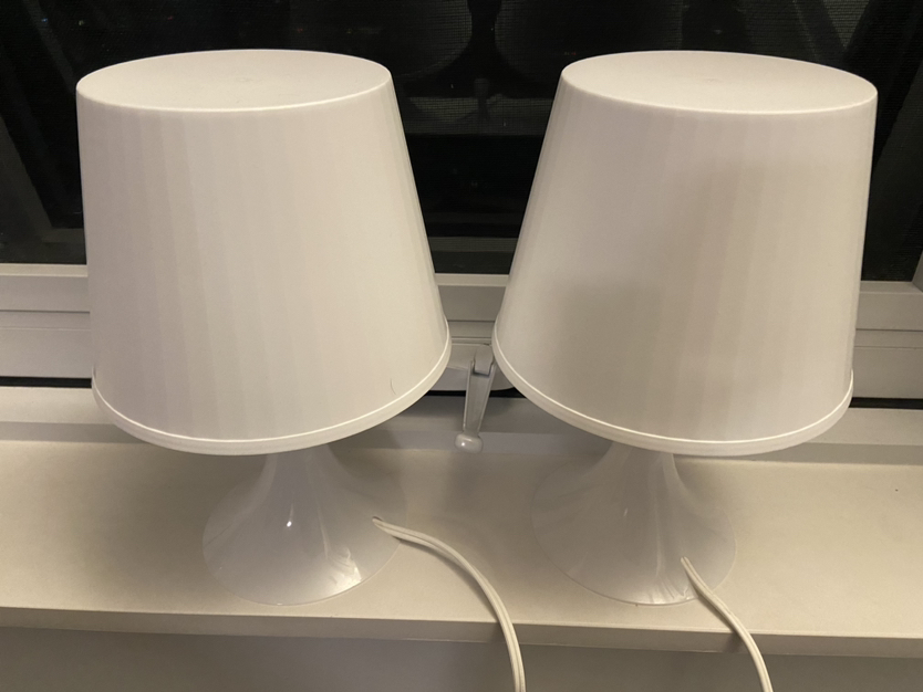 Ikea 2 tagarp floor uplighters, ikea 2 lampan table lamps - photo 3